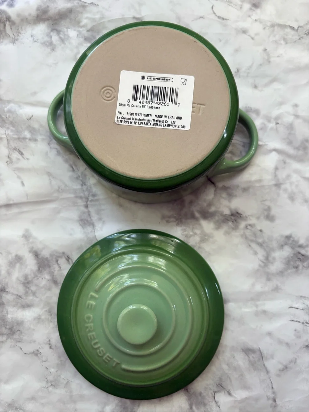 Le Creuset Mini 8oz Cocotte Rosemary